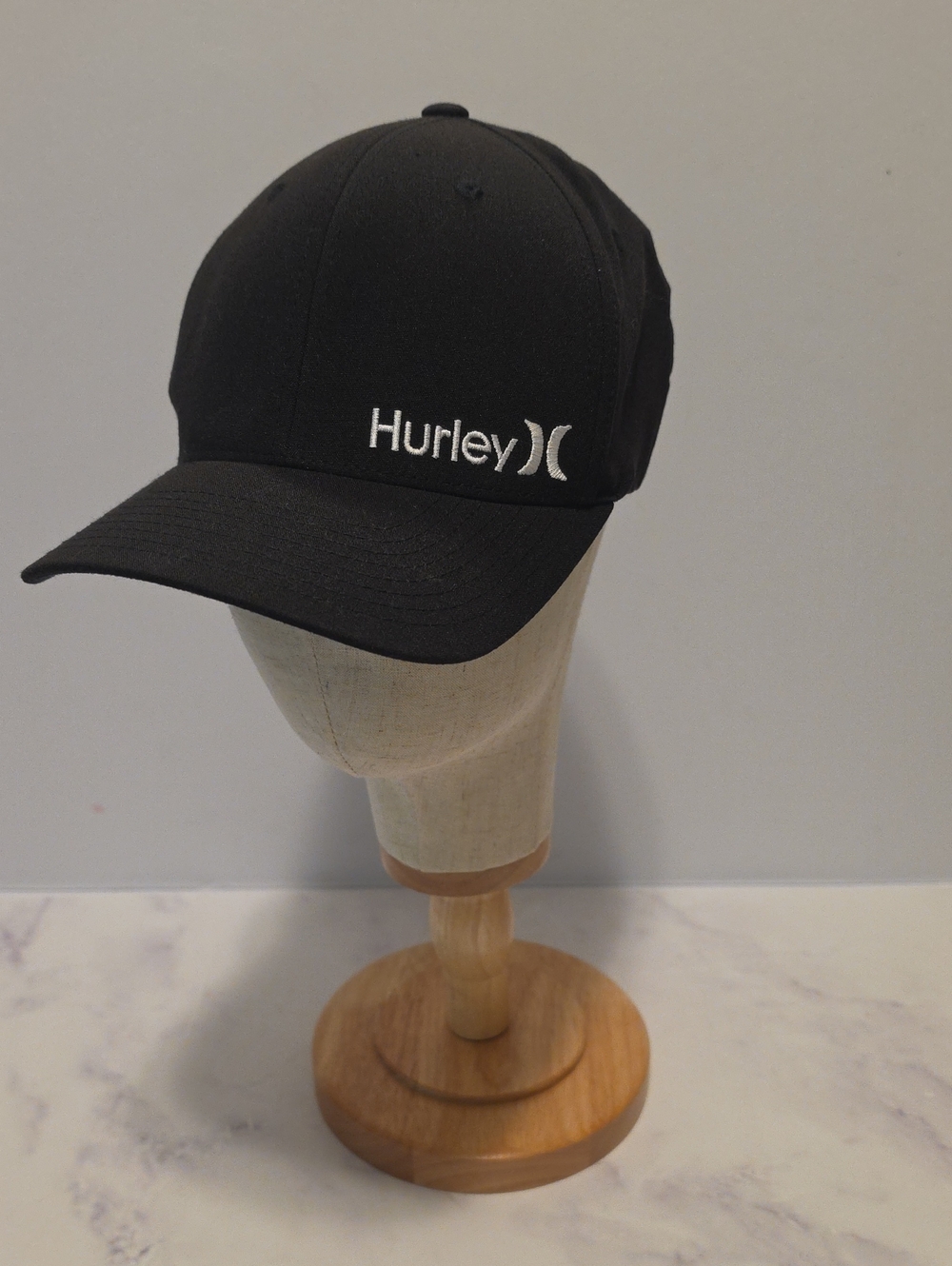 Hurley Black Curved Brim Baseball Cap
